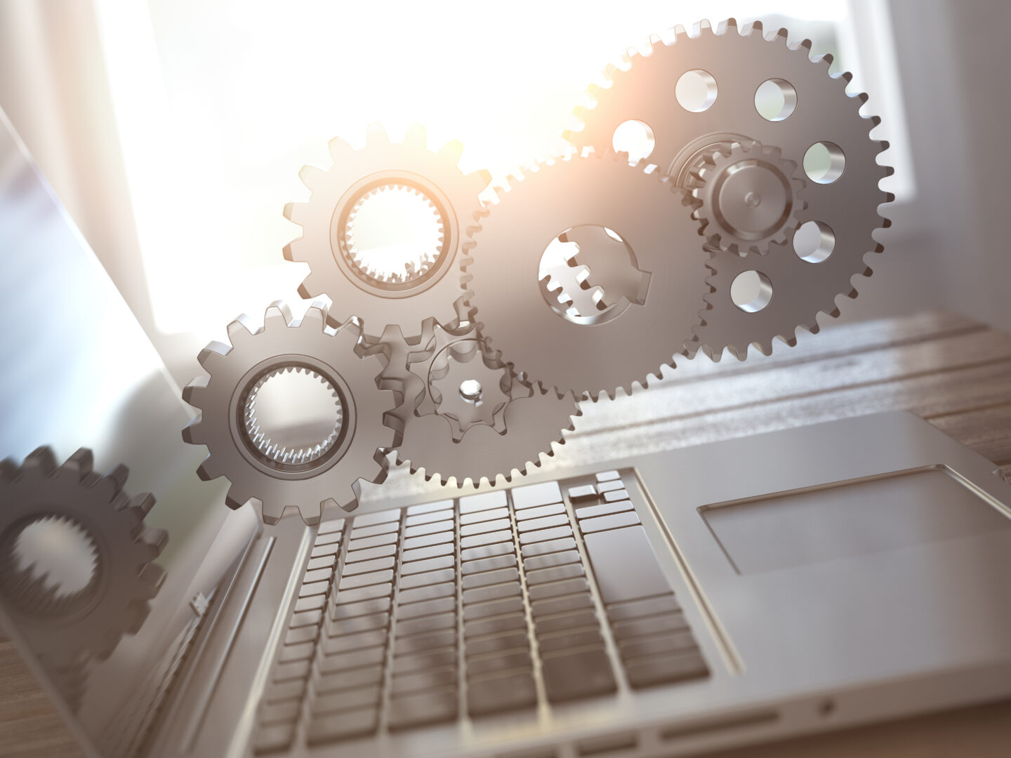 laptop-and-gears-computer-technology-online-support-pc-service